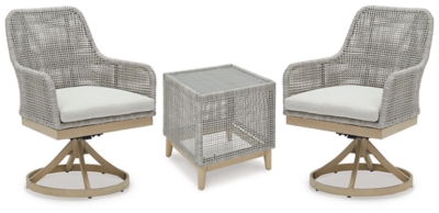 Seton Creek 2 Outdoor Chairs with End Table, , large
