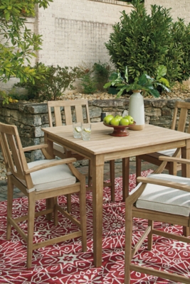 Clare View Outdoor Bar Table Ashley Furniture Homestore
