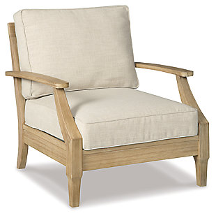 Clare View Outdoor Lounge Chair with Nuvella Cushion