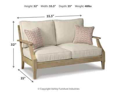 Clare View Loveseat with Cushion, , large