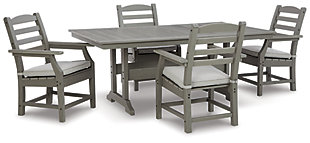Visola Outdoor Dining Table and 4 Chairs, , large