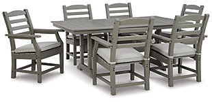 Visola Outdoor Dining Table and 6 Chairs, , large