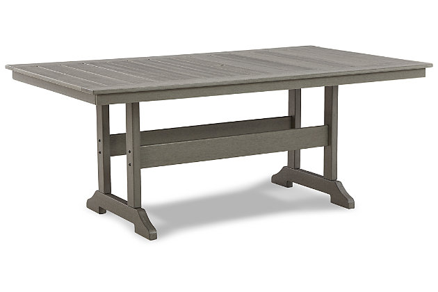 Visola Outdoor Dining Table Ashley Furniture Home - Ashley Furniture Outdoor Patio Dining Set