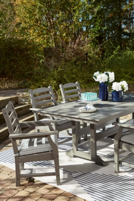 Ashley outdoor 2025 dining set