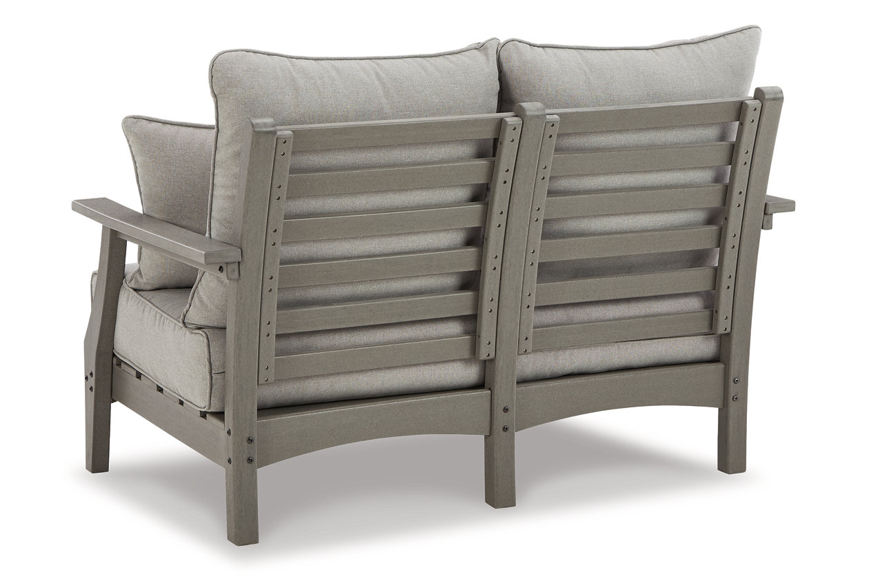 Visola 3 Piece Outdoor Seating - Gray Visola 3 Piece Outdoor Seating - Gray