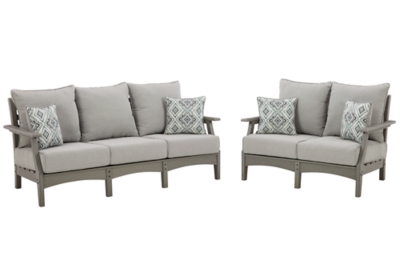 Visola Outdoor Sofa and Loveseat, , large