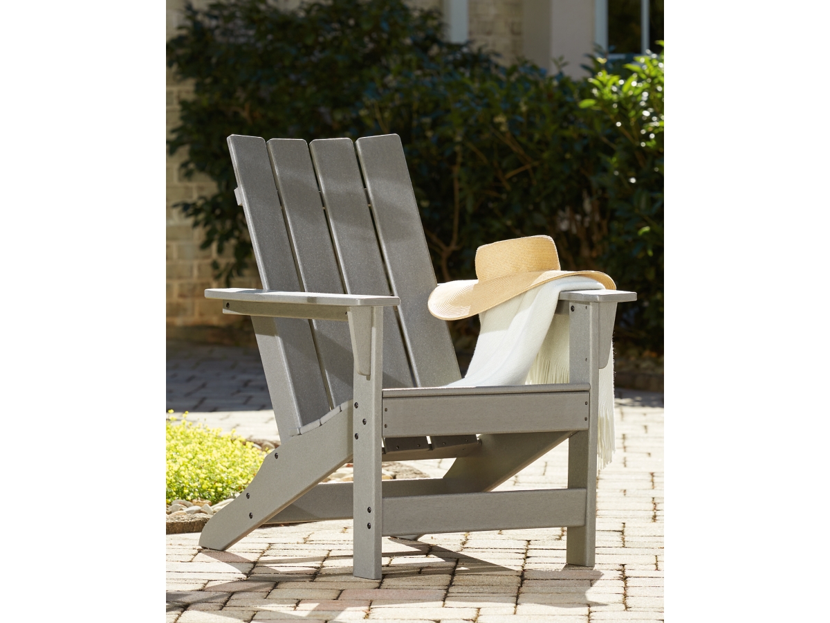 Visola Outdoor Adirondack Chair - Gray