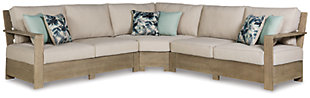 Silo Point Nuvella 3 Piece Outdoor Sectional