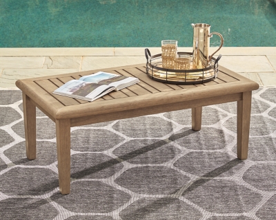 Gerianne Outdoor Coffee Table Ashley Furniture Homestore