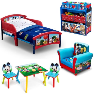 Delta Children Mickey Mouse Toddler Bedroom Bundle Ashley Furniture Homestore