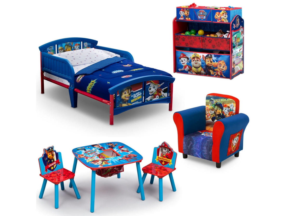 Delta Children Paw Patrol Toddler Bedroom Bundle