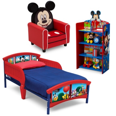 Delta Children Mickey Mouse Toddler Bedroom Bundle Ashley