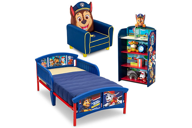 Patrol Toddler Bedroom Bundle, Paw Patrol Bunk Beds
