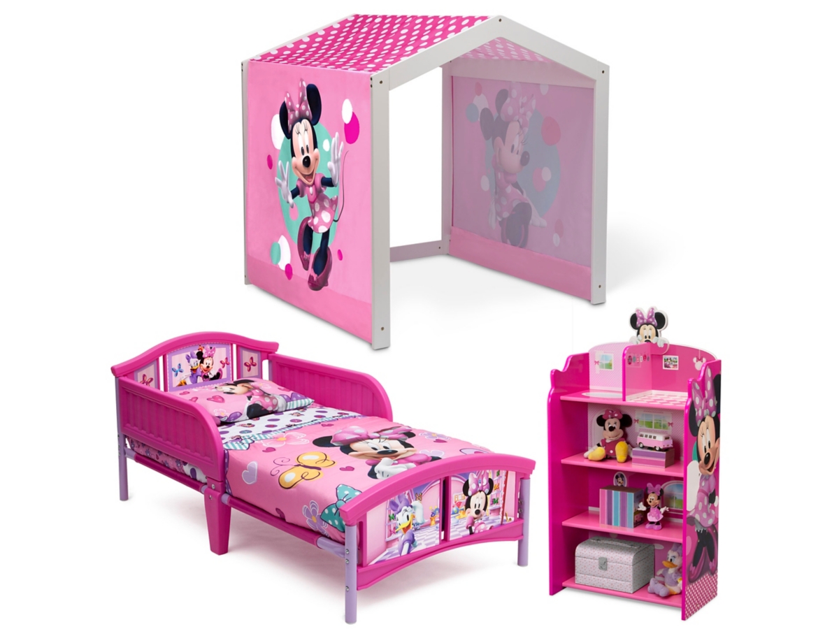 Delta children disney minnie mouse twin bedroom collection best sale