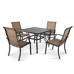 Outdoor Dining Table and 4 Chairs, , large