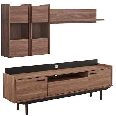 Modway Visionary 2-Piece Entertainment Center for TVs up to 78", , large