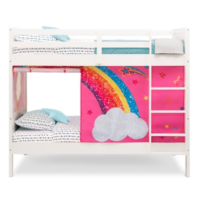 Delta Children Delta Children Low Twin Loft Bed and Jojo Siwa Tent Bedroom Bundle, , large