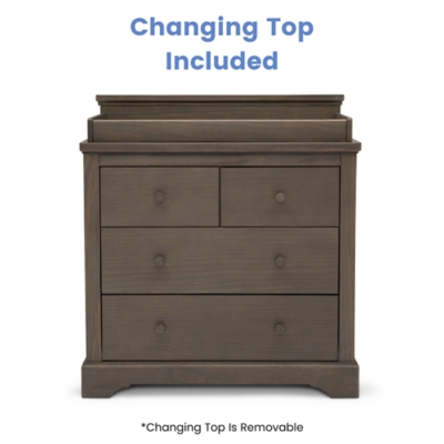 Simmons dresser changing clearance table