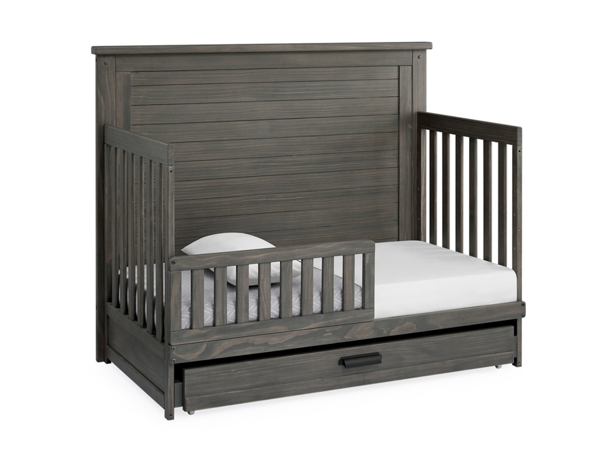 Simmons Kids Simmons Kids Caden 3 Piece Nursery Furniture Bedroom Bundle Rustic Gray Ashley