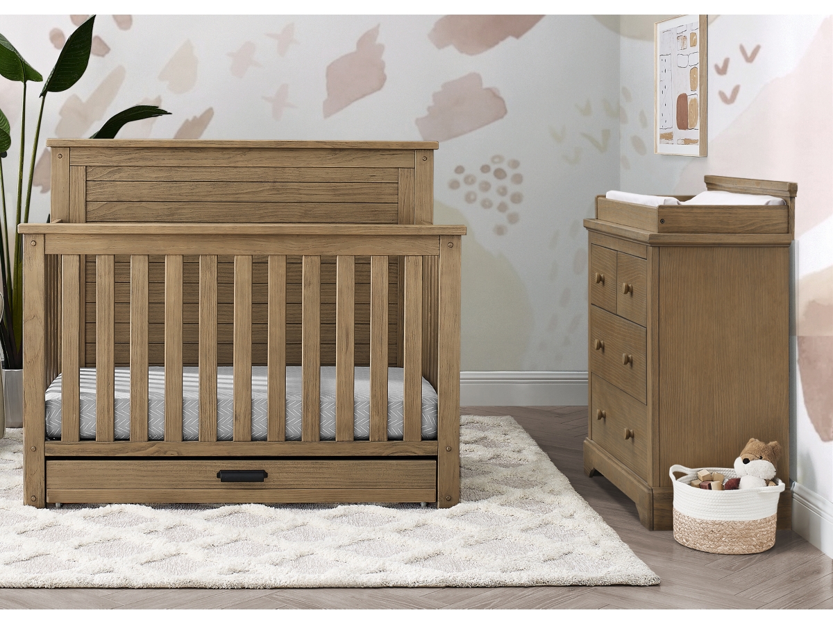 Rustic baby furniture set on sale