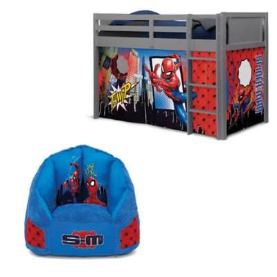 Spiderman store bunk bed