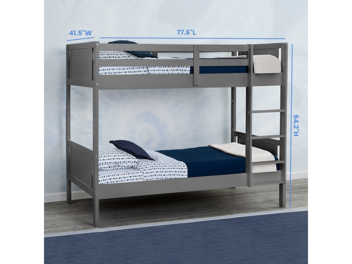Delta Children Delta Children Convertible Twin Bunk Bed Bedroom Bundle