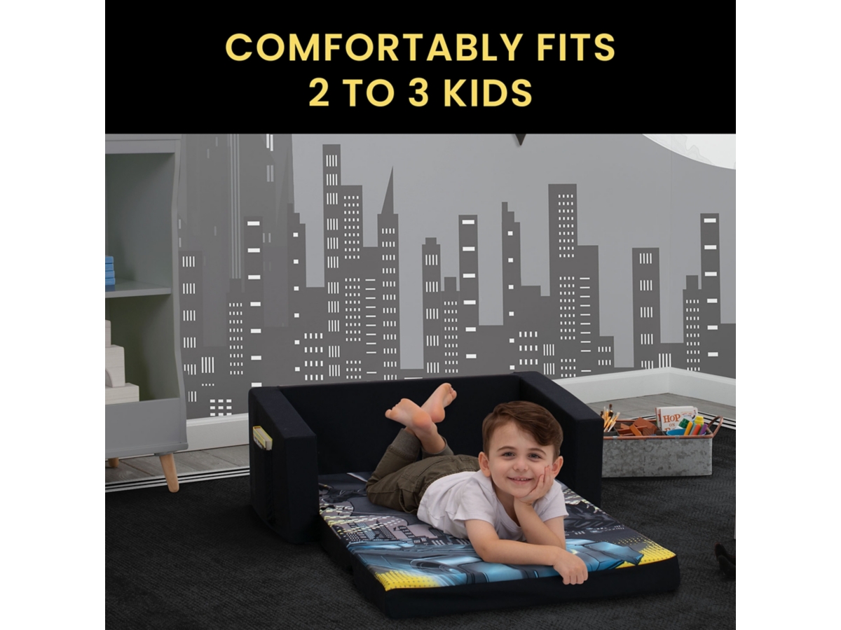 Batman Upholstered Twin Bed - Delta Children