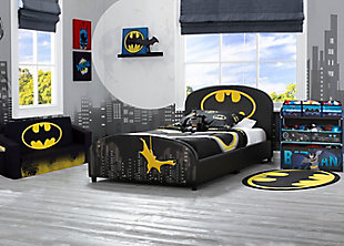 Delta Children DC Comics Batman Twin Bed Bedroom Bundle, , large