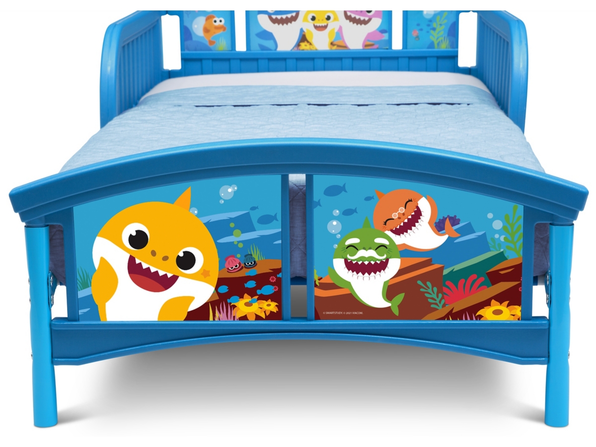 Delta Children Baby Shark Toddler Bed Bedroom Bundle Ashley