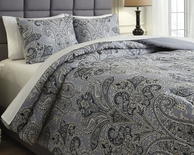 Susannah 3 Piece King Comforter Set Ashley Furniture Homestore