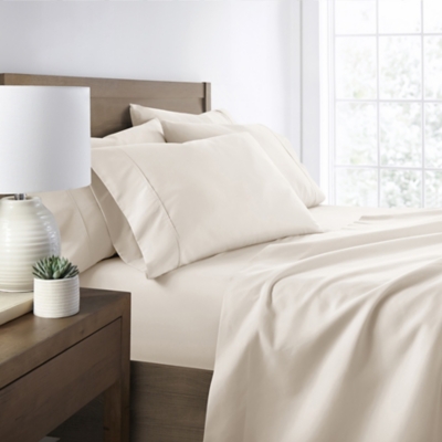 6 Piece Luxury Ultra Soft Queen Bed Sheet Set | Ashley
