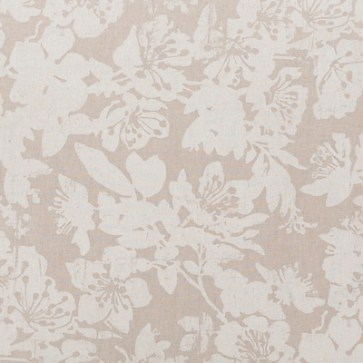 Floral Pattern Euro Sham, Light Gray/White, large