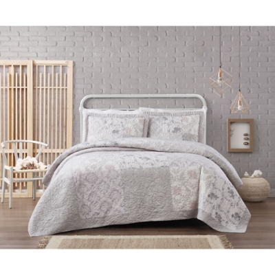 Floral Cotton Twin Xl Comforter Set Ashley Furniture Homestore