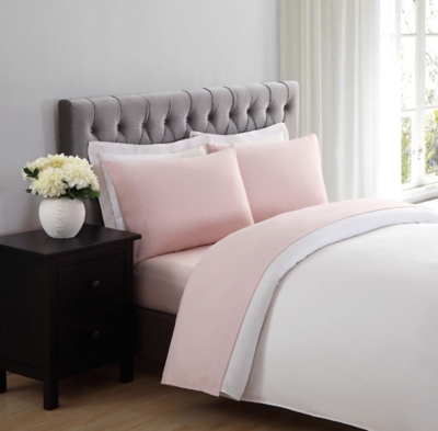 Q600000707 Truly Soft Everyday Twin Sheet Set, Blush Pink sku Q600000707