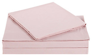 Microfiber Truly Soft Twin Sheet Set, Blush Pink, large