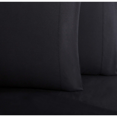 Truly Soft Everyday Black Queen Sheet Set