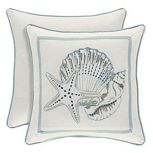 Royal Court Water's Edge 16" Square Throw Pillow, , large
