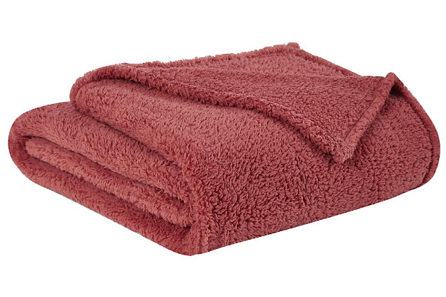 Talk about a big softy. Made of the finest microfibers for unrivaled softness and comfort, this king throw/blanket truly has you covered. Rest assured, its velvety feel is the stuff dreams are made of.Made of polyester | 280 gsm (grams per square meter) velvet fabric | Imported | Machine washable