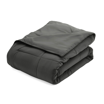 Microfiber King/California King Premium Down Alternative Comforter, Charcoal