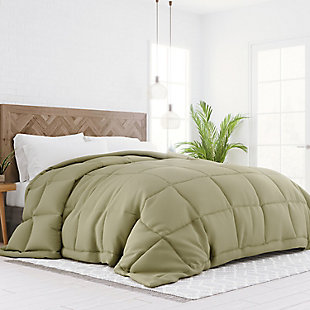 Microfiber King/California King Premium Down Alternative Comforter, Sage, large
