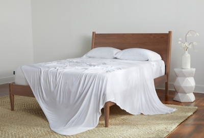 Bedgear Dri-Tec® Split Cal King Sheet Set, White, large