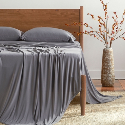Bedgear Dri-Tec® Sheet Set, Gray, large