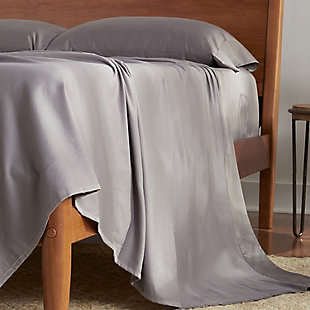 Bedgear Hyper-Cotton™ Twin Sheet Set, Gray, rollover