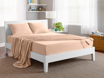 Bedgear Basic® Sheet Set, Sand, large
