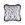 J. Queen New York Luxembourg Silver 20" SquareDecorative Throw Pillow, , swatch