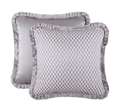 J Queen New York Luxembourg Silver Euro Sham Ashley Furniture Homestore