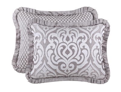 J.Queen New York Marquis 4 Piece Piece Comforter Set, Ivory, rollover