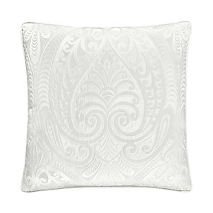 J.Queen New York Bianco 18" SquareDecorative Throw Pillow, , rollover