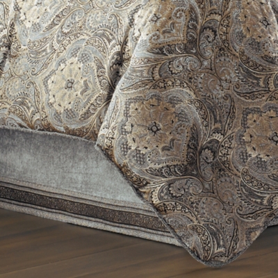 J.Queen New York Provence 4 Piece Piece Comforter Set, Stone, rollover