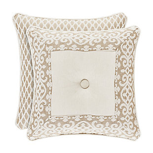 J.Queen New York Milano 18" SquareDecorative Throw Pillow, , large